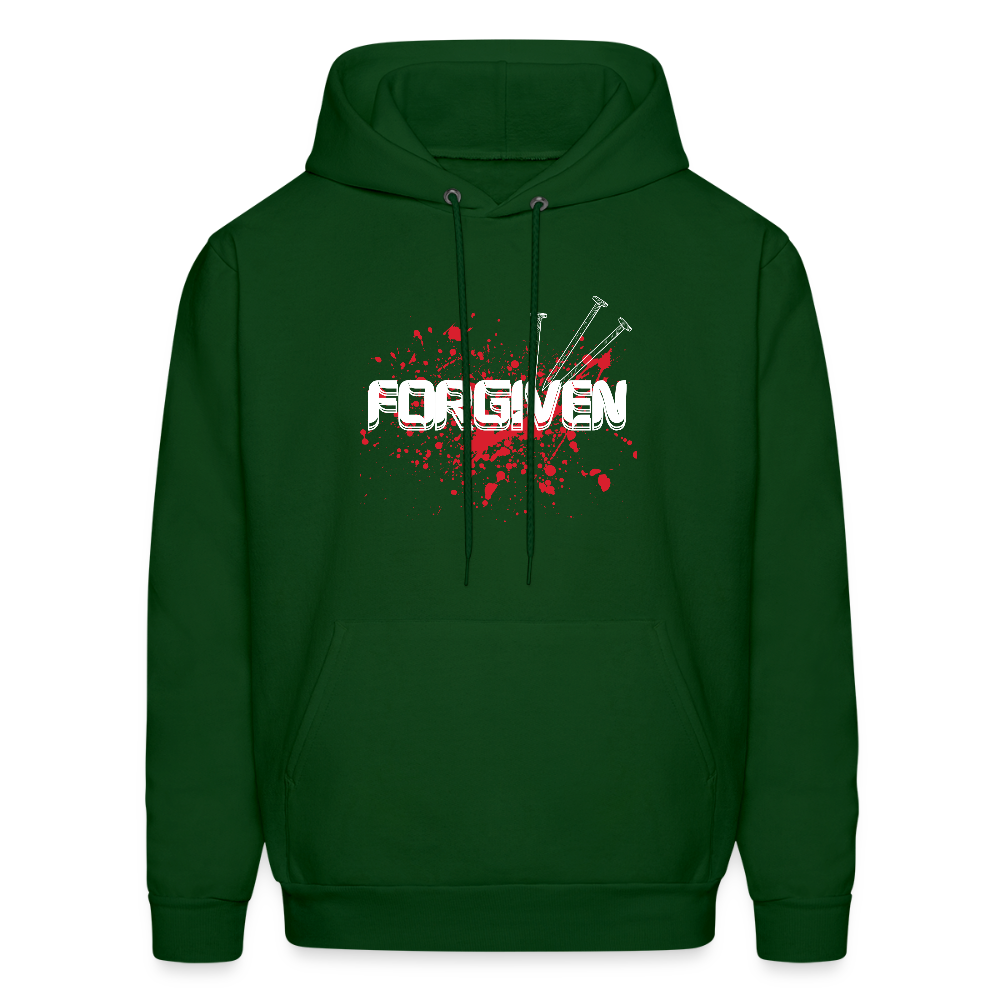 Forgiven Unisex Hoodie – Relentless Classics - forest green