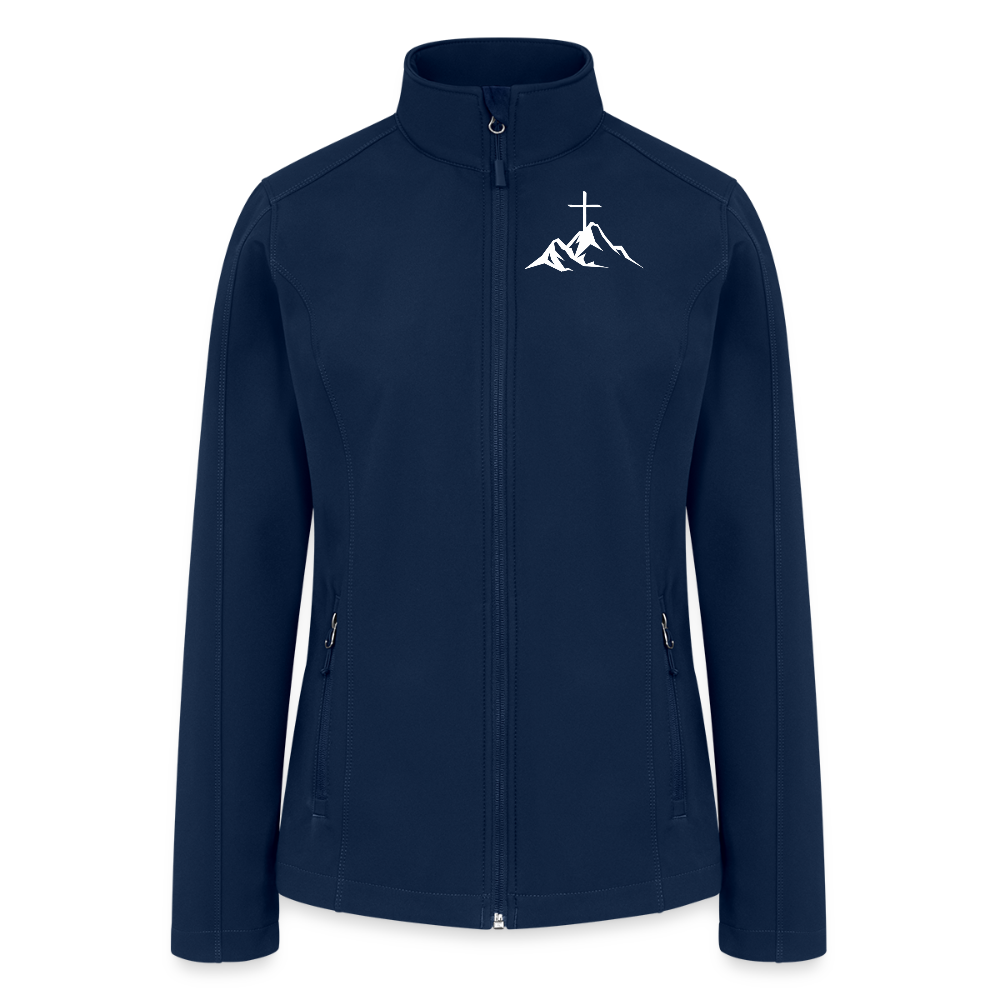RELENTLESS LOGO – Women’s Soft Shell Jacket - navy