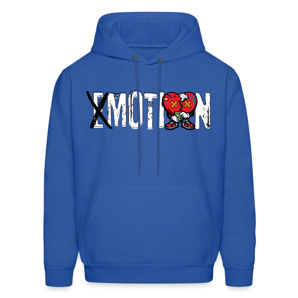 No Emotions Unisex Hoodie – Relentless Classics - royal blue