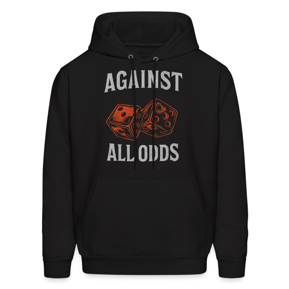 Against All Odds Unisex Hoodie – Relentless Classics - black