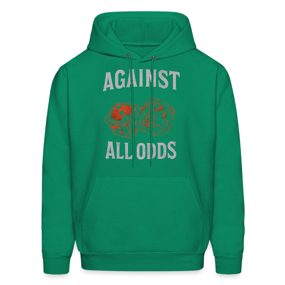 Against All Odds Unisex Hoodie – Relentless Classics - kelly green