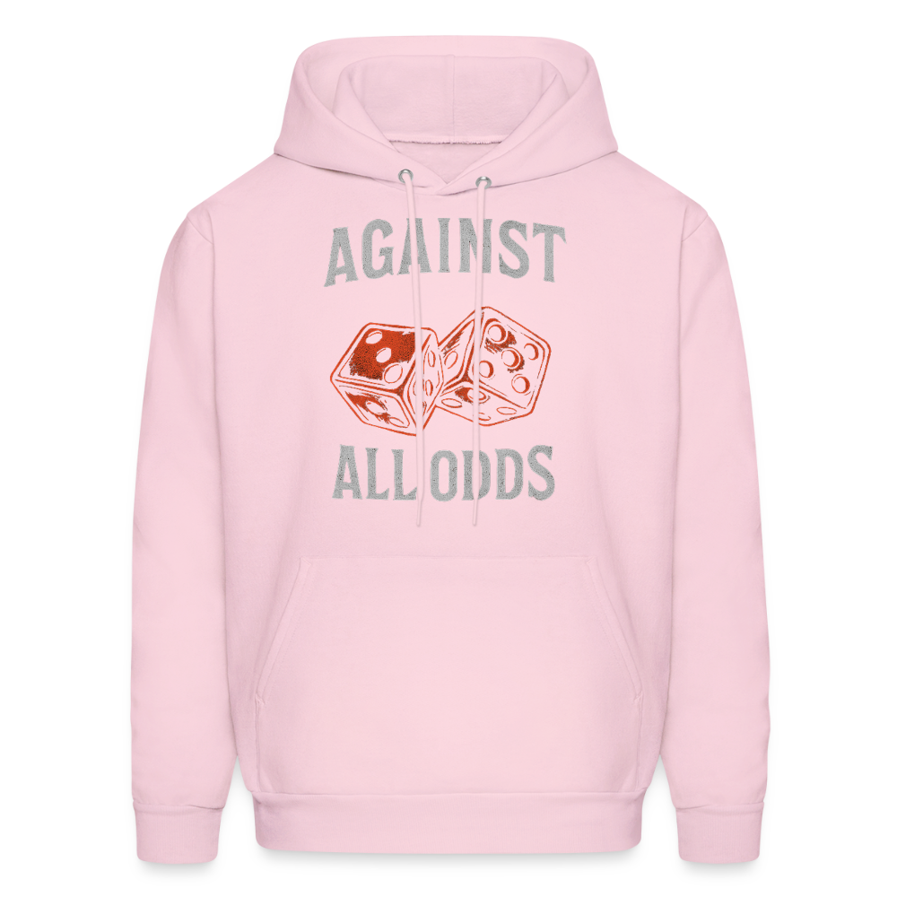 Against All Odds Unisex Hoodie – Relentless Classics - pale pink