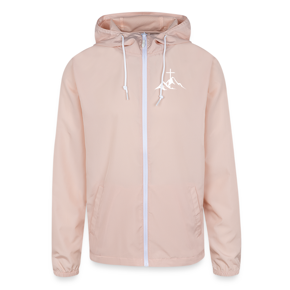RELENTLESS LOGO – Lightweight Windbreaker Jacket - blush pink 