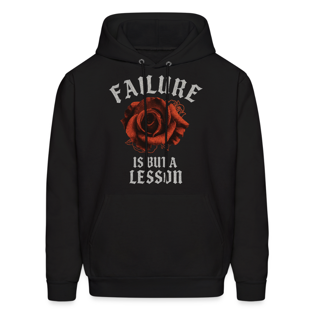 Failure Is But a Lesson Unisex Hoodie – Relentless Classics - black