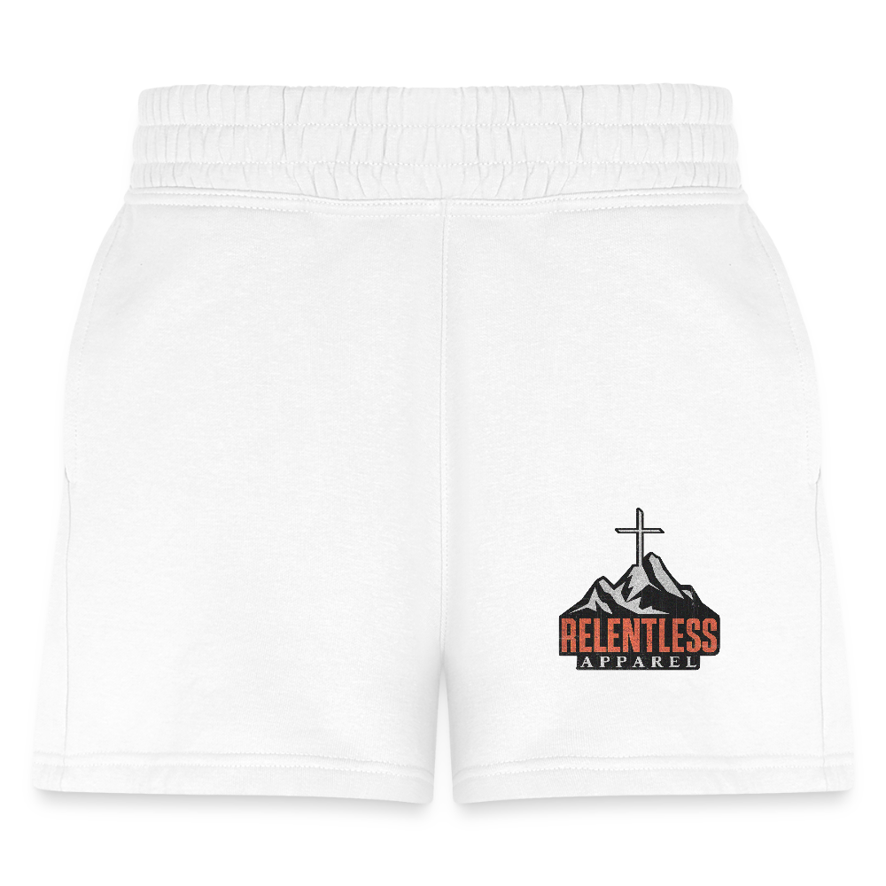 Season 02 Logo – Women's Jogger Shorts - white