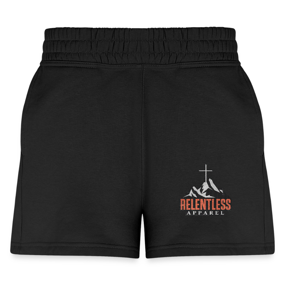 Season 02 Logo – Women's Jogger Shorts - black