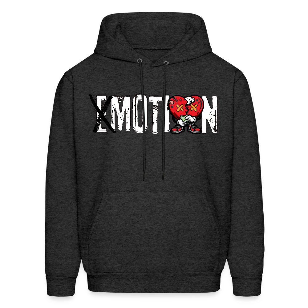 No Emotions Unisex Hoodie – Relentless Classics - charcoal grey