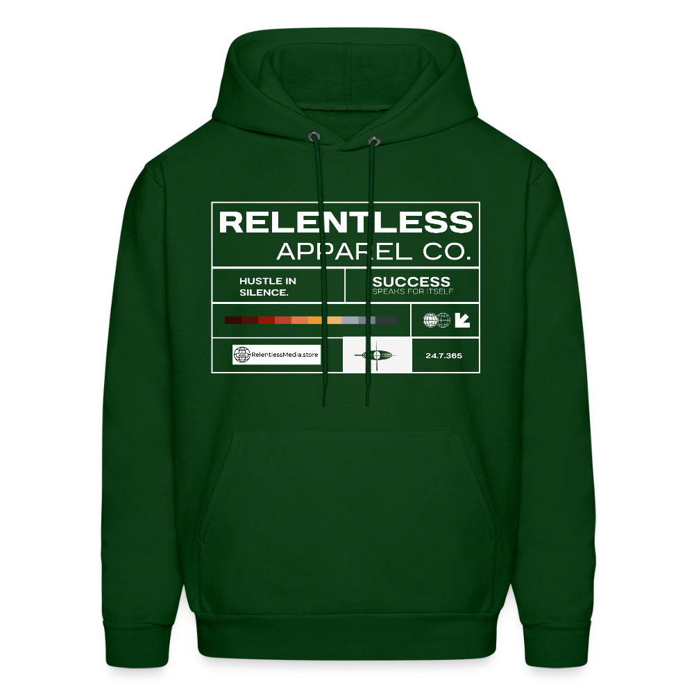 Relentless Essentials Unisex Hoodie – Relentless Classics - forest green