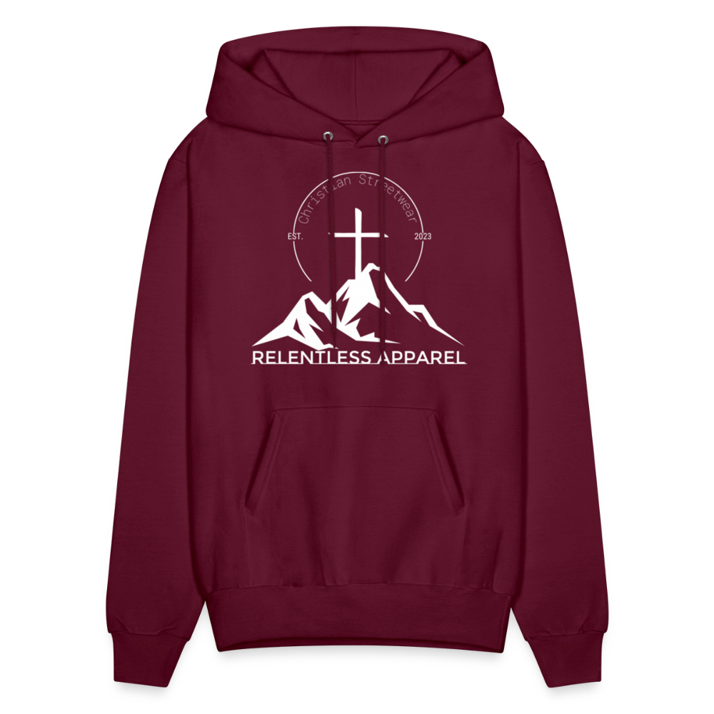 BROKEN TO BE REBUILT – Unisex Hoodie - burgundy