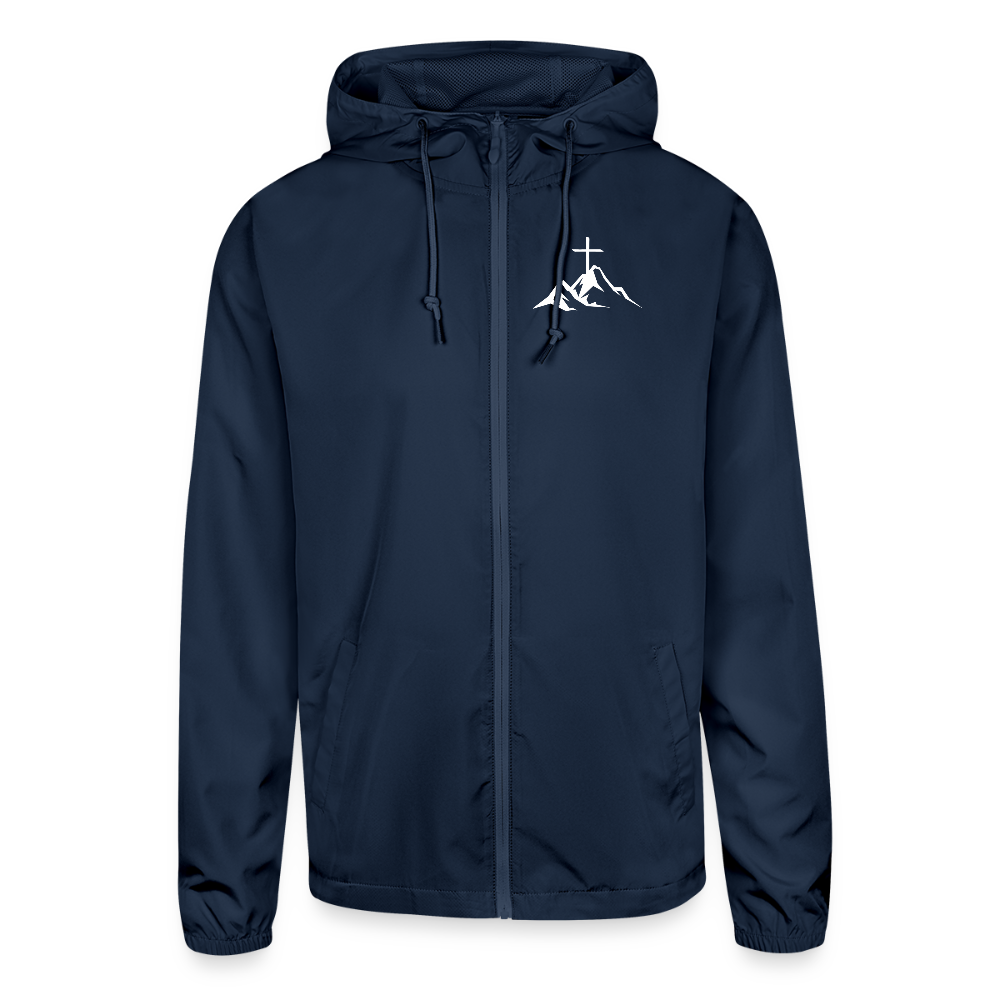 RELENTLESS LOGO – Lightweight Windbreaker Jacket - navy