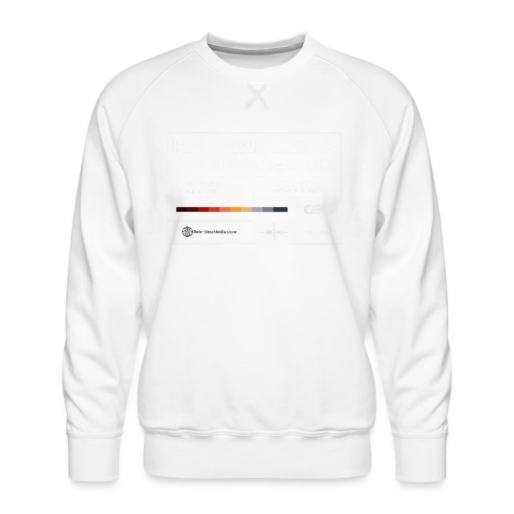Relentless Essentials Unisex Sweatshirt – Relentless Classics - white