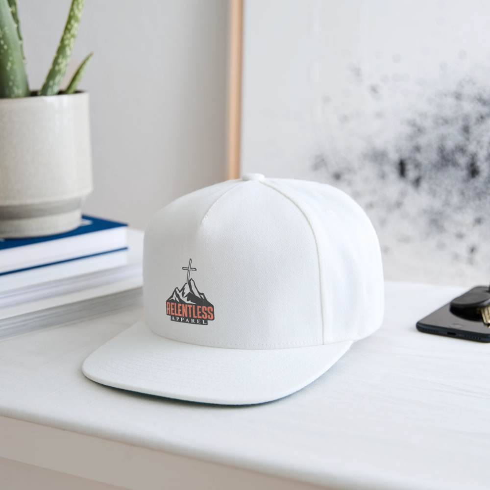 Season 02 Logo – Snapback Cap - white