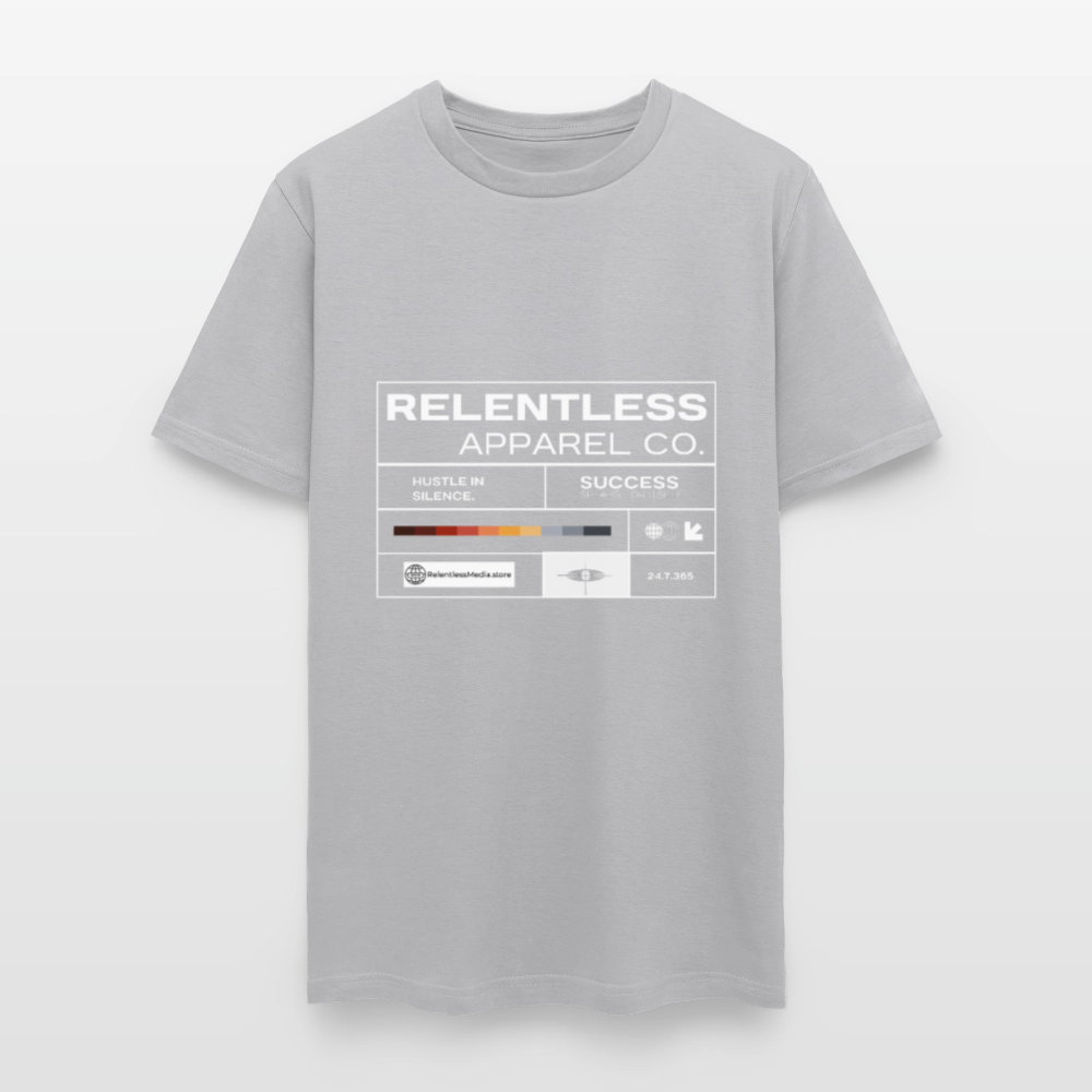 RELENTLESS ESSENTIAL TEE — LIMITED RELEASE - gravel 