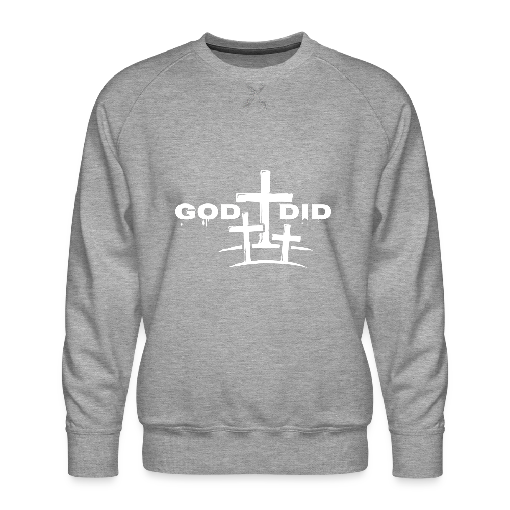 God Did Unisex Sweatshirt – Relentless Classics - heather grey