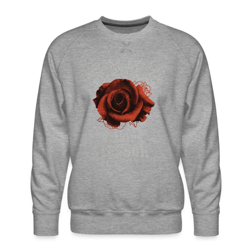Failure Is But a Lesson Unisex Sweatshirt – Relentless Classics - heather grey