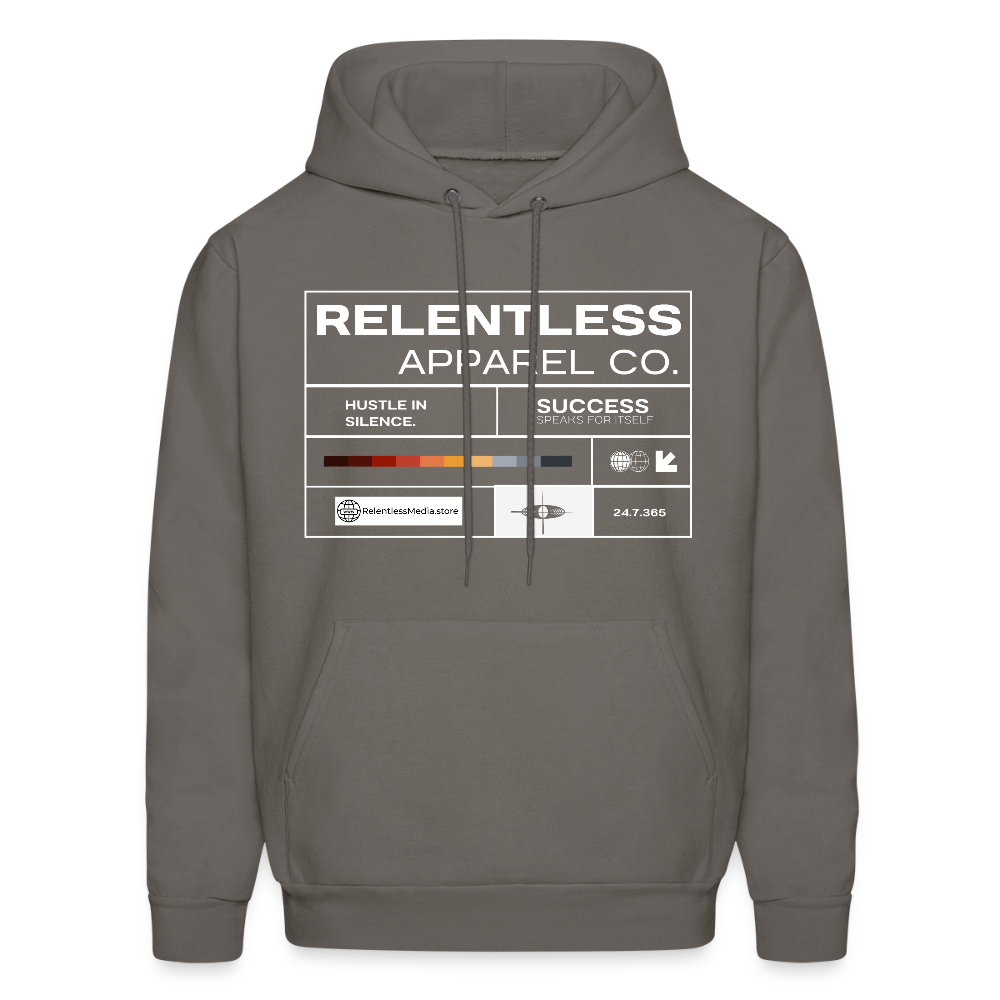 Relentless Essentials Unisex Hoodie – Relentless Classics - asphalt gray
