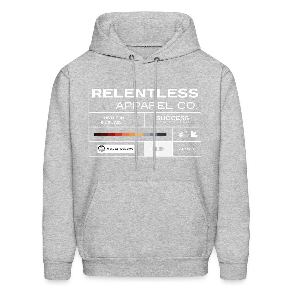 Relentless Essentials Unisex Hoodie – Relentless Classics - heather gray