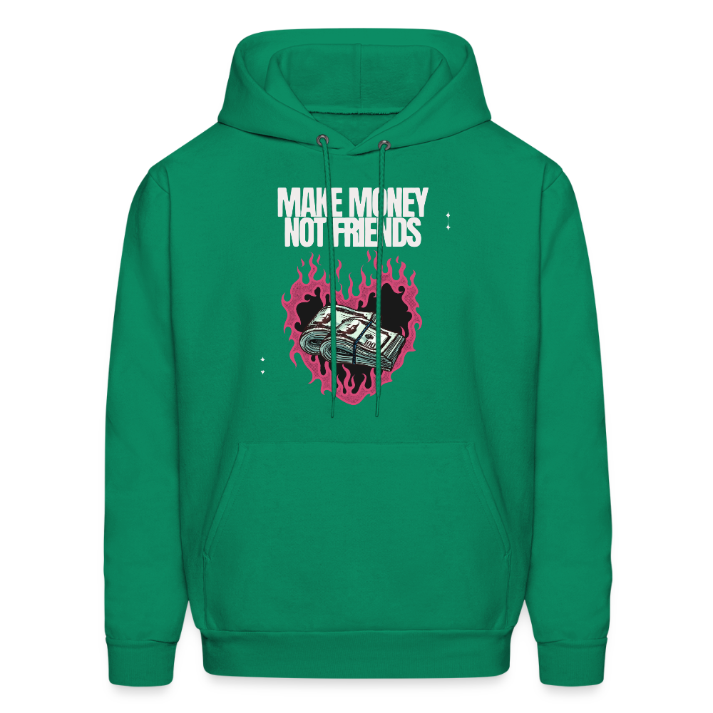 Make Money Not Friends Unisex Hoodie – Relentless Classics - kelly green