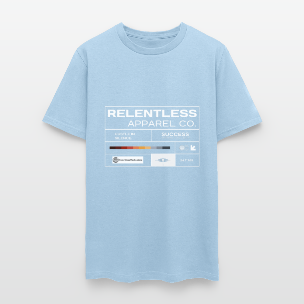RELENTLESS ESSENTIAL TEE — LIMITED RELEASE - powder blue