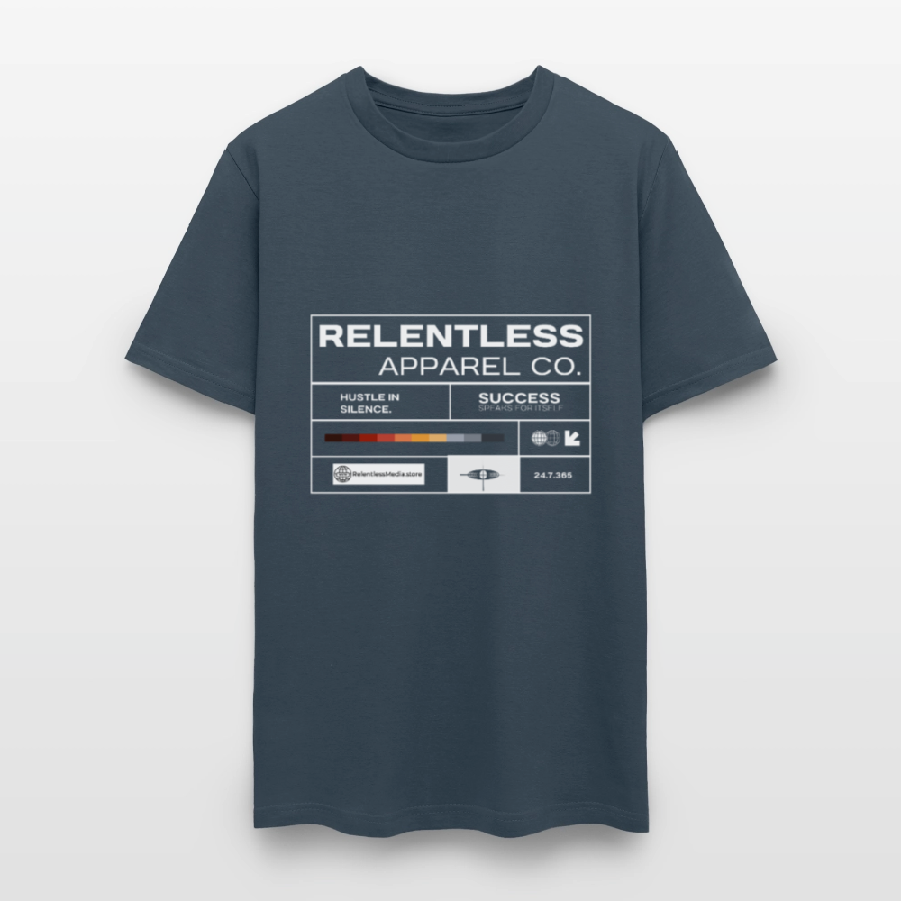 RELENTLESS ESSENTIAL TEE — LIMITED RELEASE -  blue dusk