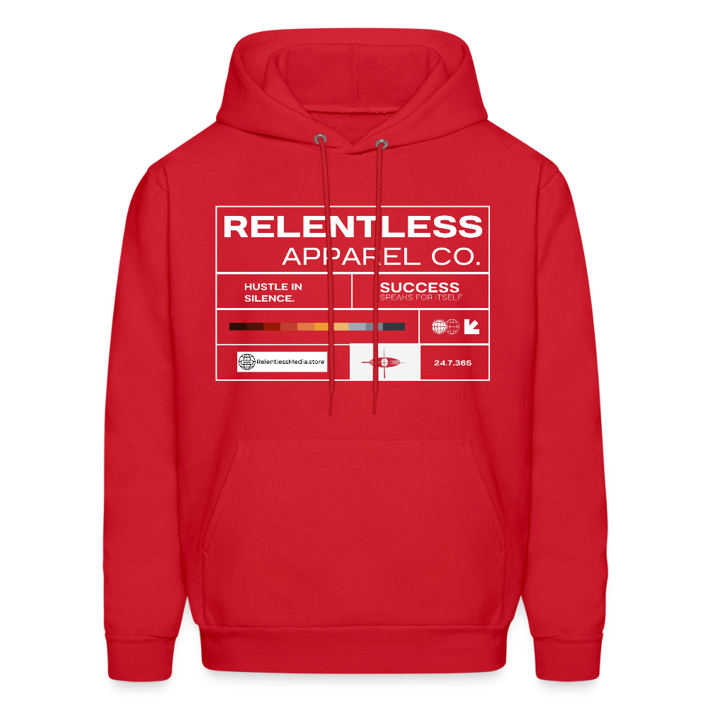 Relentless Essentials Unisex Hoodie – Relentless Classics - red