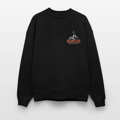 2 Corinthians 4:8 – Heavyweight Unisex Sweatshirt - black