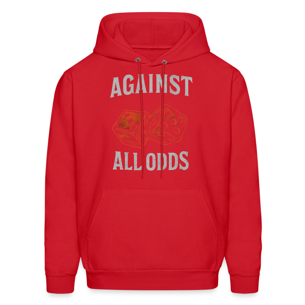 Against All Odds Unisex Hoodie – Relentless Classics - red