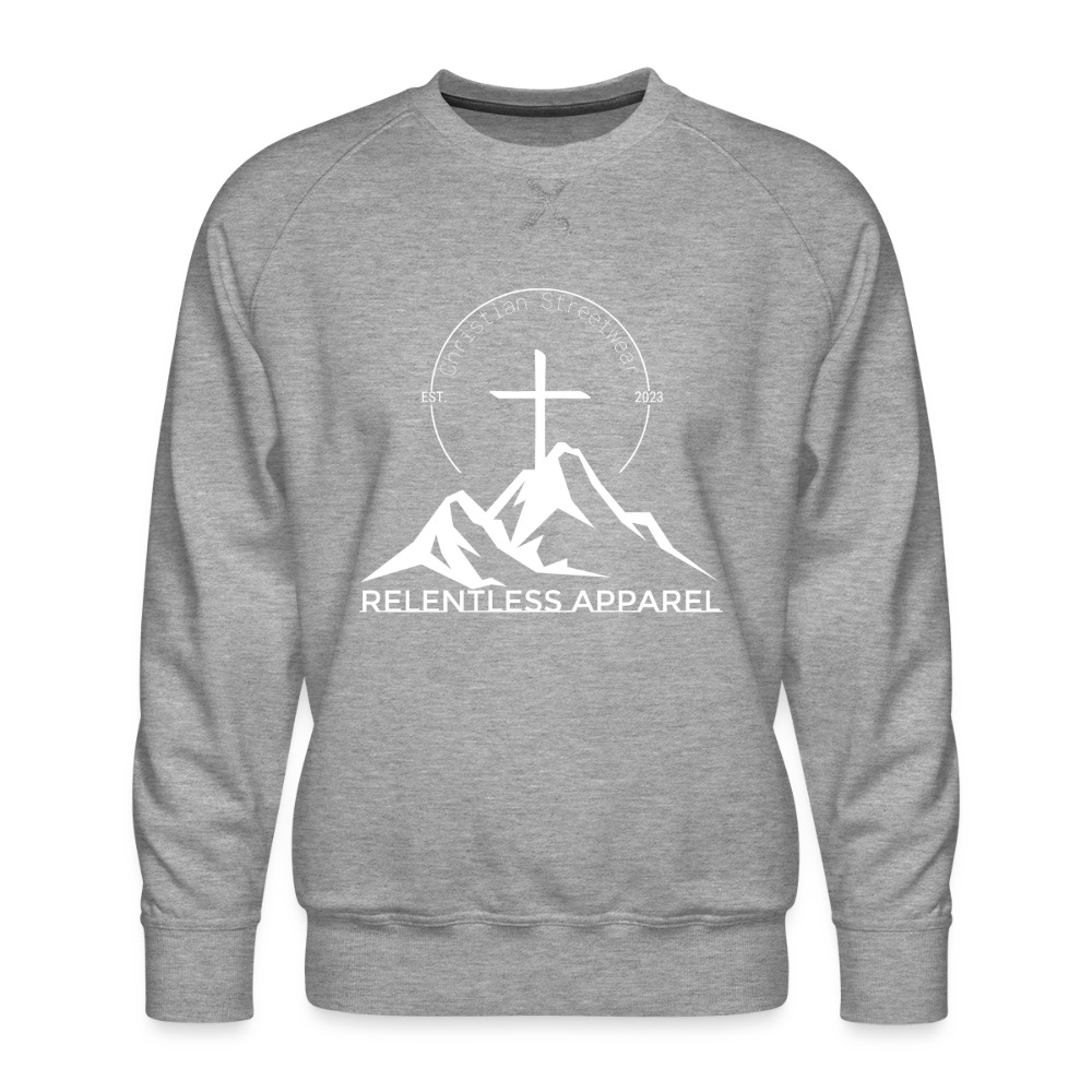 NO CHAINS REMAIN – Unisex Sweatshirt - heather grey