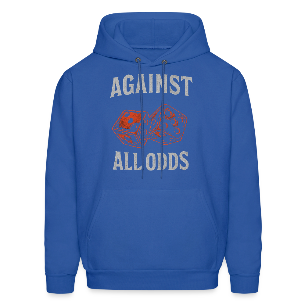 Against All Odds Unisex Hoodie – Relentless Classics - royal blue