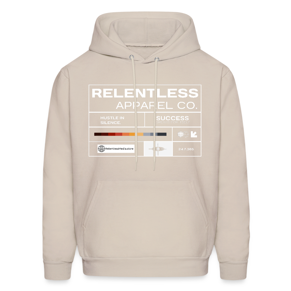Relentless Essentials Unisex Hoodie – Relentless Classics - Sand