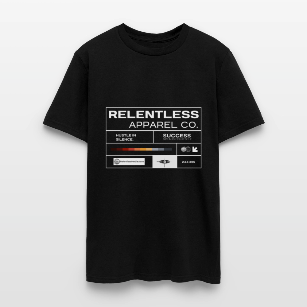 RELENTLESS ESSENTIAL TEE — LIMITED RELEASE - black