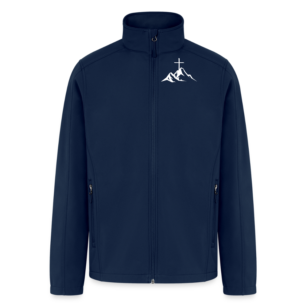 RELENTLESS LOGO – Men’s Soft Shell Jacket - navy