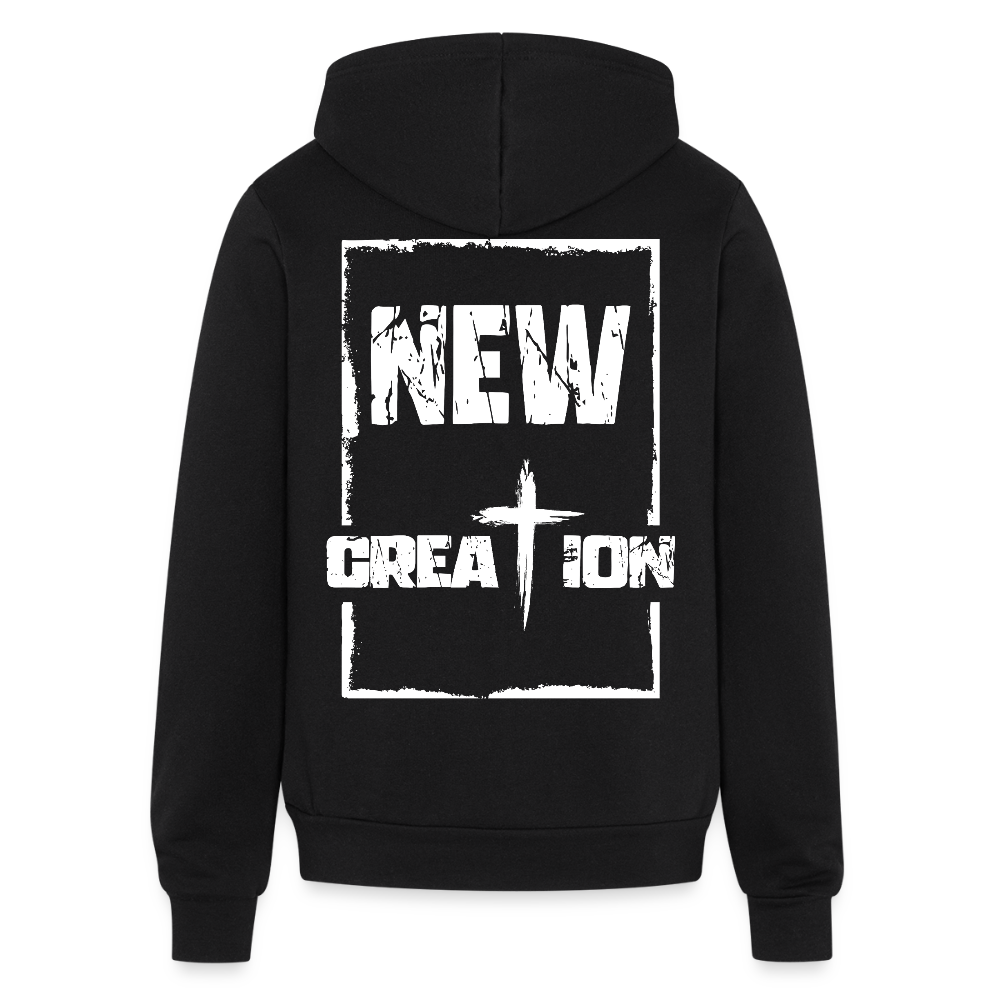 NEW CREATION – Full Zip Hoodie - black