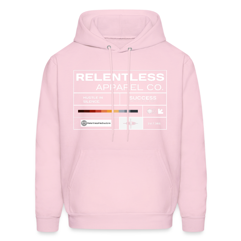 Relentless Essentials Unisex Hoodie – Relentless Classics - pale pink