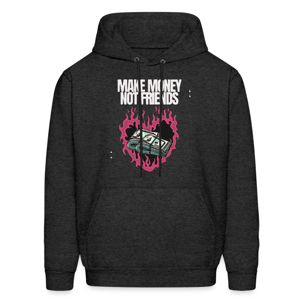 Make Money Not Friends Unisex Hoodie – Relentless Classics - charcoal grey