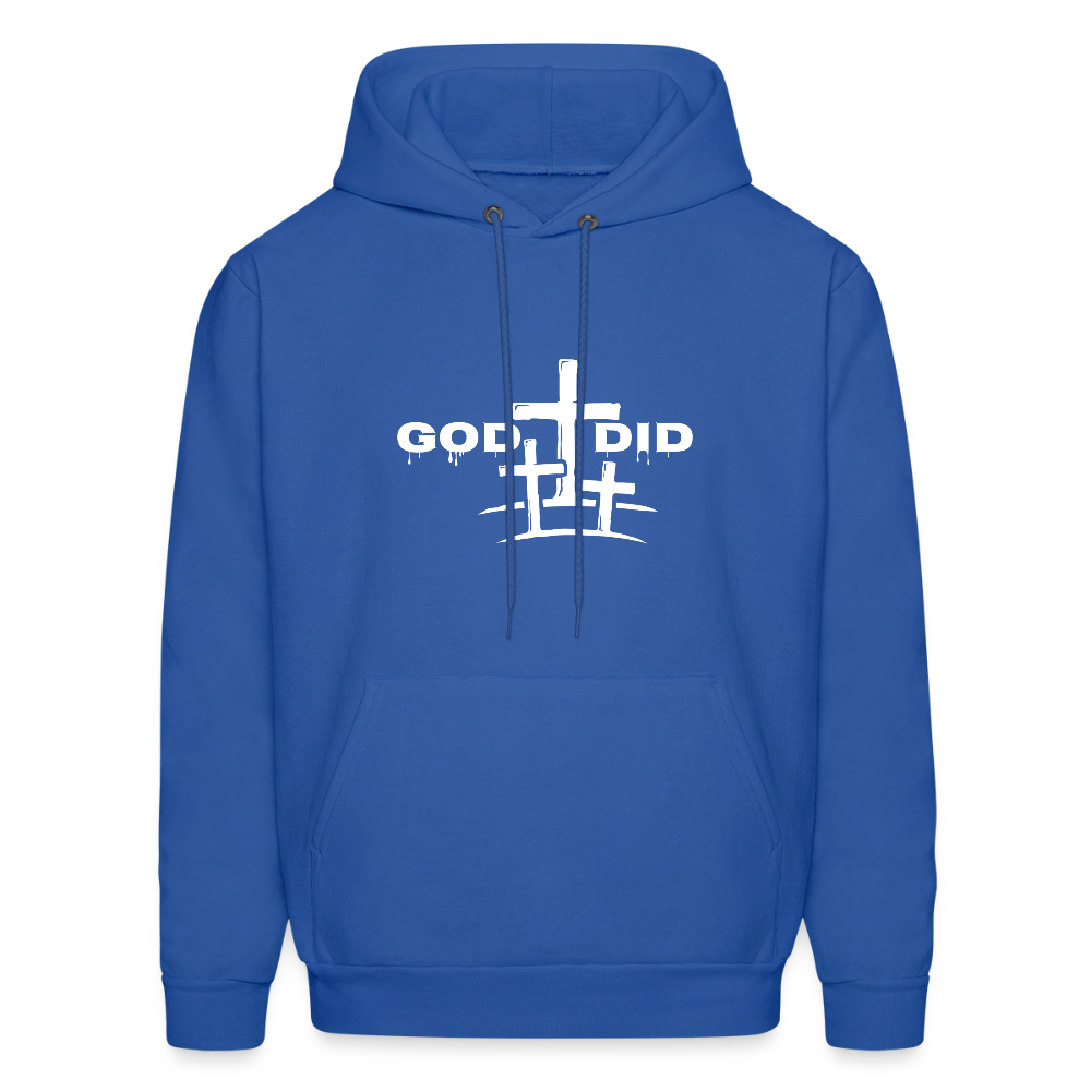 God Did Unisex Hoodie – Relentless Classics - royal blue