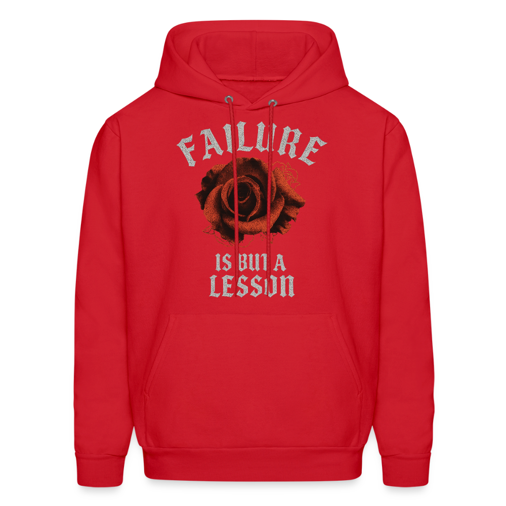 Failure Is But a Lesson Unisex Hoodie – Relentless Classics - red