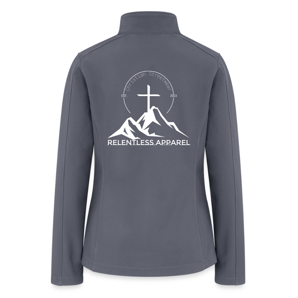 RELENTLESS LOGO – Women’s Soft Shell Jacket - gray
