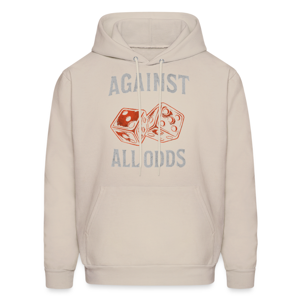 Against All Odds Unisex Hoodie – Relentless Classics - Sand