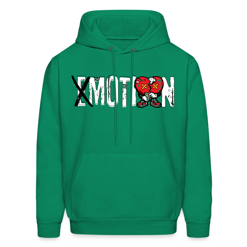 No Emotions Unisex Hoodie – Relentless Classics - kelly green
