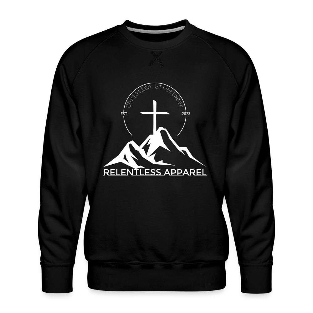 BROKEN TO BE REBUILT – Unisex Sweatshirt - black