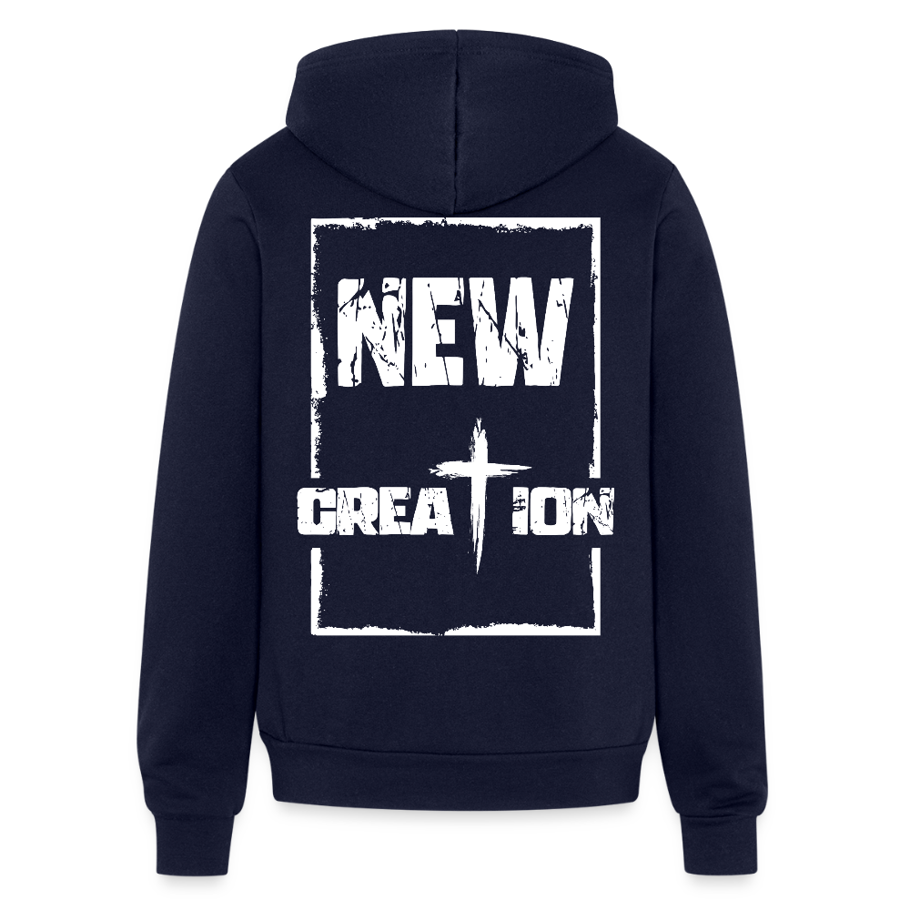 NEW CREATION – Full Zip Hoodie - navy