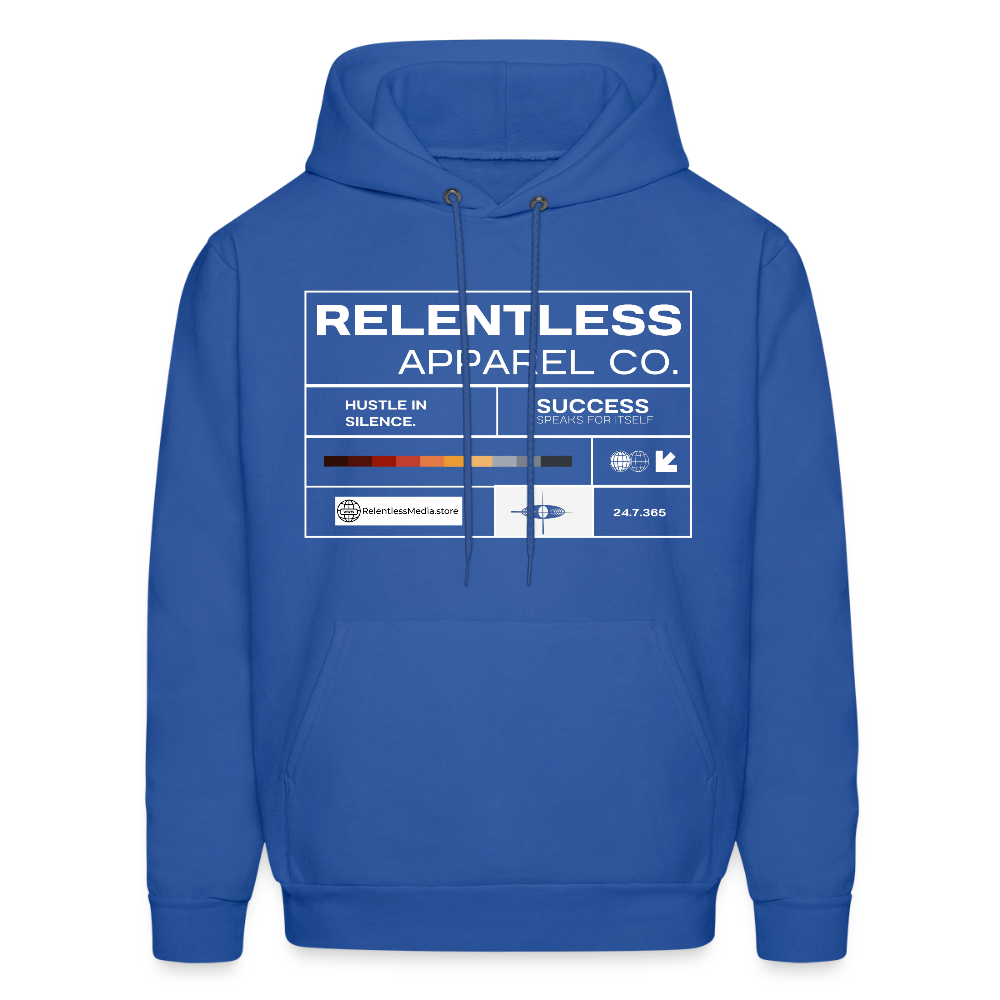 Relentless Essentials Unisex Hoodie – Relentless Classics - royal blue