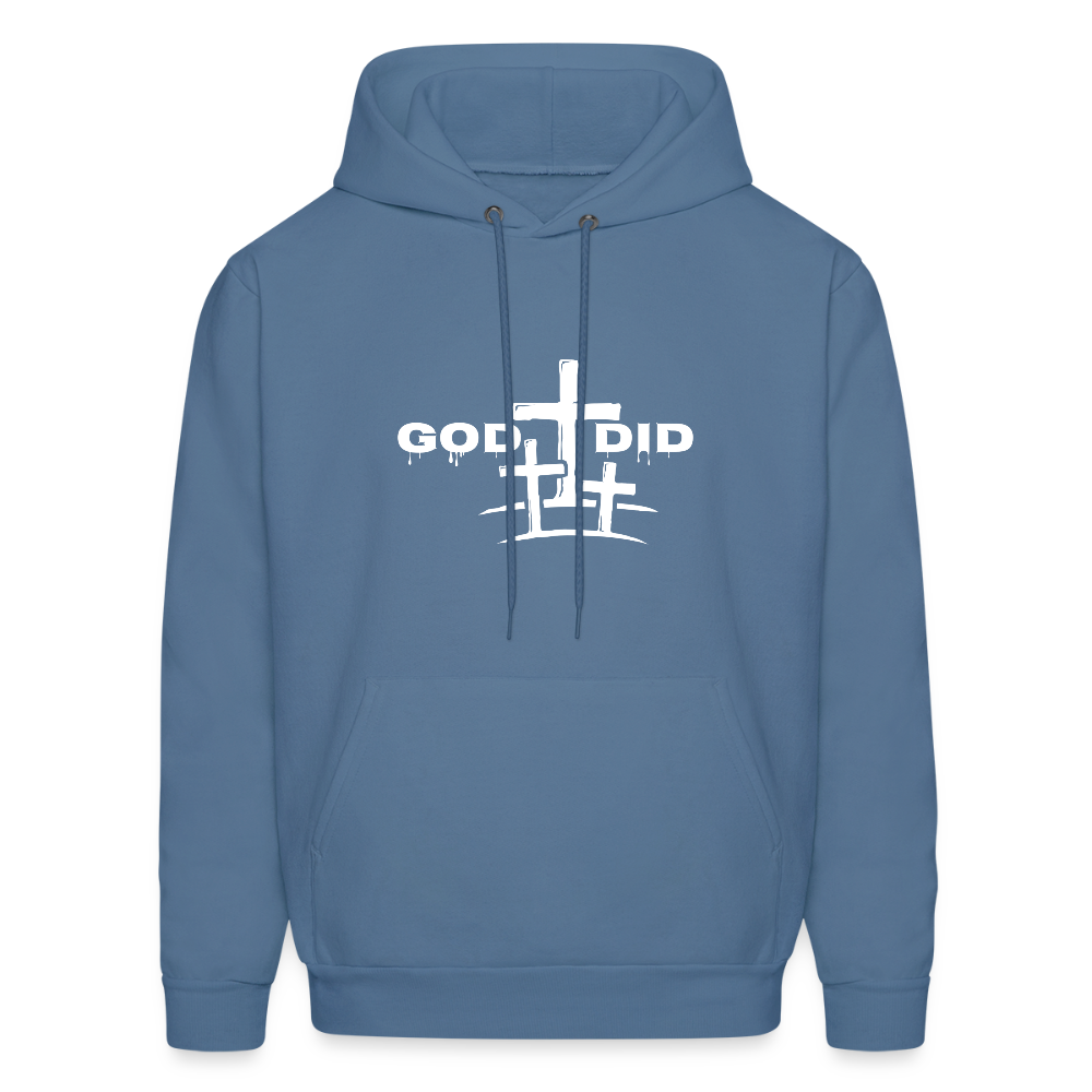 God Did Unisex Hoodie – Relentless Classics - denim blue