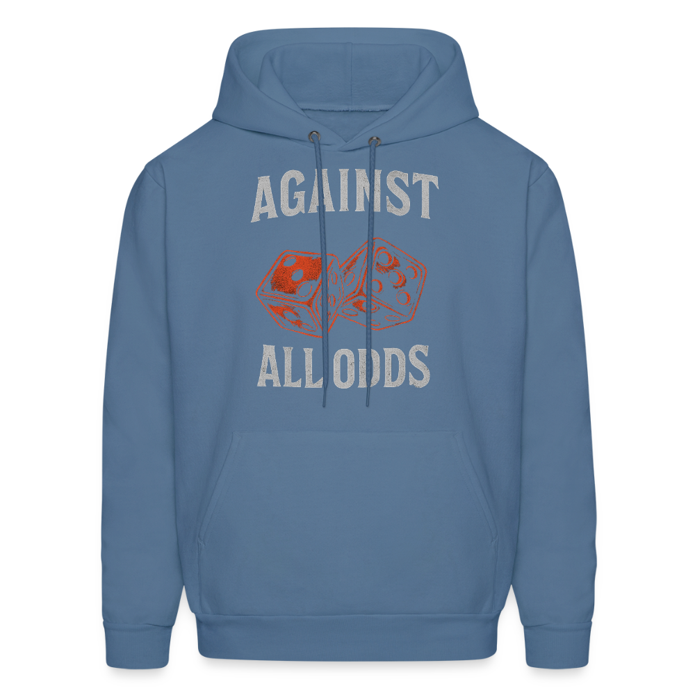 Against All Odds Unisex Hoodie – Relentless Classics - denim blue