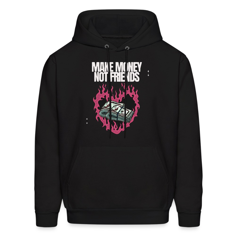 Make Money Not Friends Unisex Hoodie – Relentless Classics - black