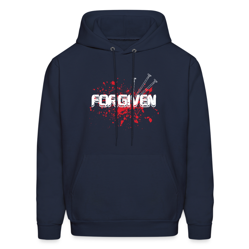 Forgiven Unisex Hoodie – Relentless Classics - navy