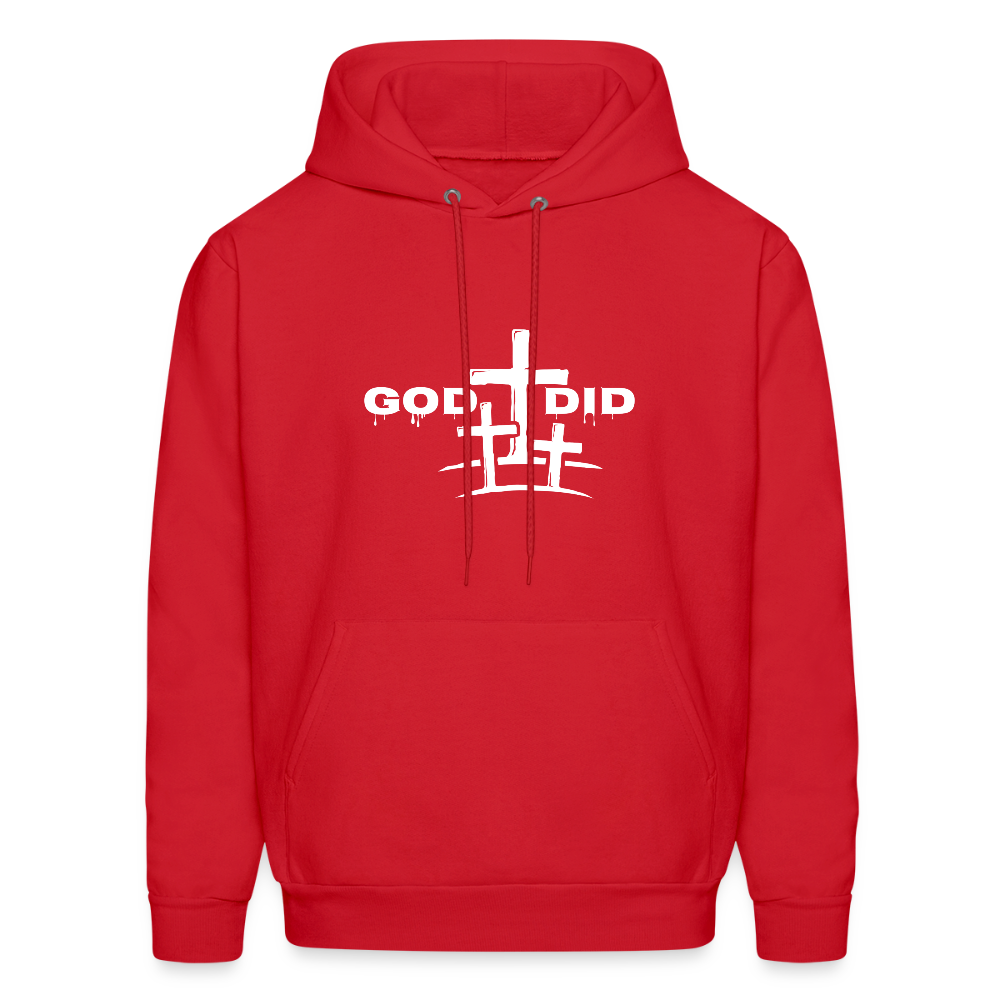 God Did Unisex Hoodie – Relentless Classics - red