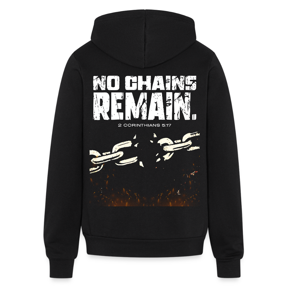NO CHAINS REMAIN – Full Zip Hoodie - black