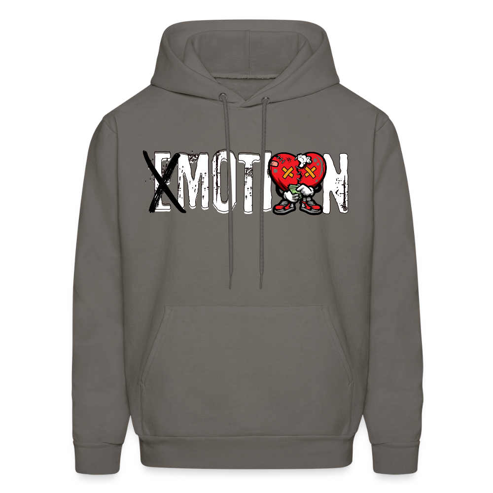 No Emotions Unisex Hoodie – Relentless Classics - asphalt gray